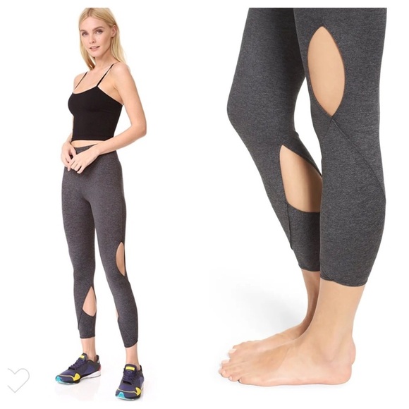 FP Movement Halo Cutout Gray Leggings - Picture 2 of 16